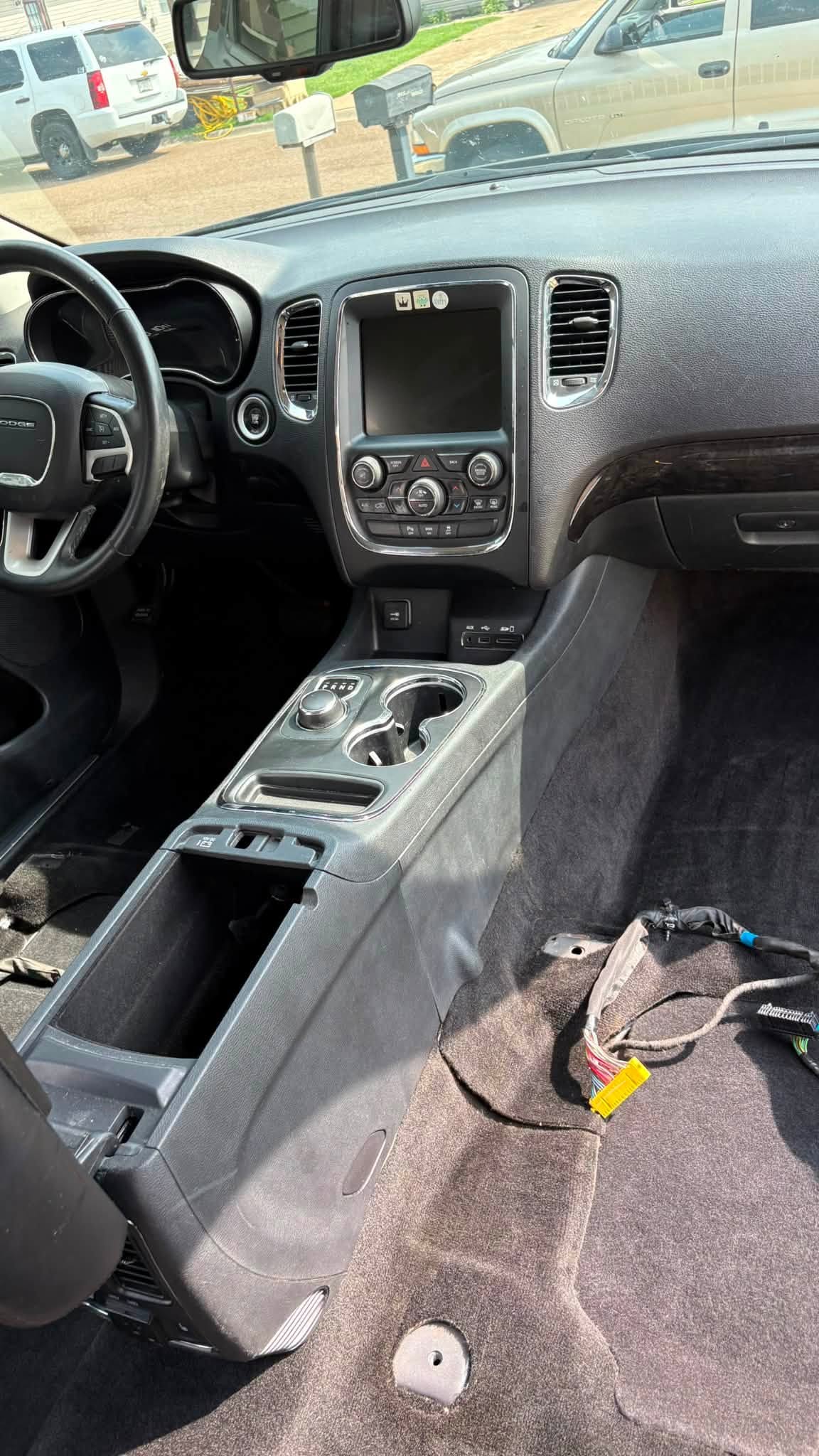Vehicle cabin prepared for deep detailing by Cross Detailing