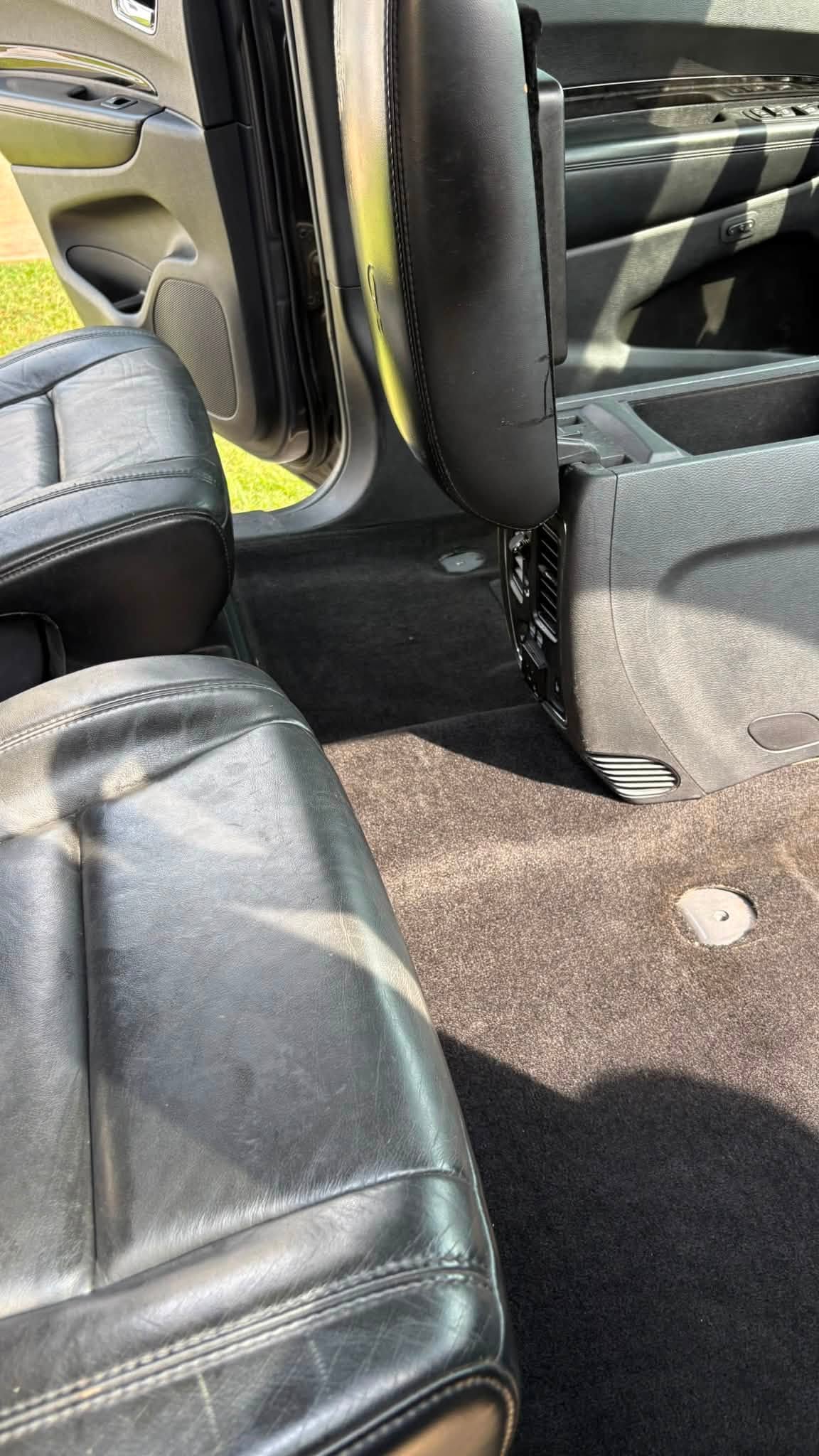 Rear seating reinstalled after detailing